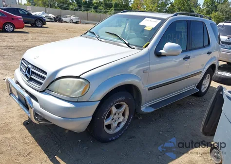 1999 Mercedes-Benz Ml 320 z USA, uszkodzony, nr VIN 4JGAB54E4XA123477